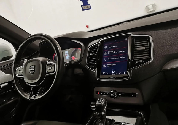 Volvo XC 90 cena 164999 przebieg: 170000, rok produkcji 2018 z Szczawnica małe 781